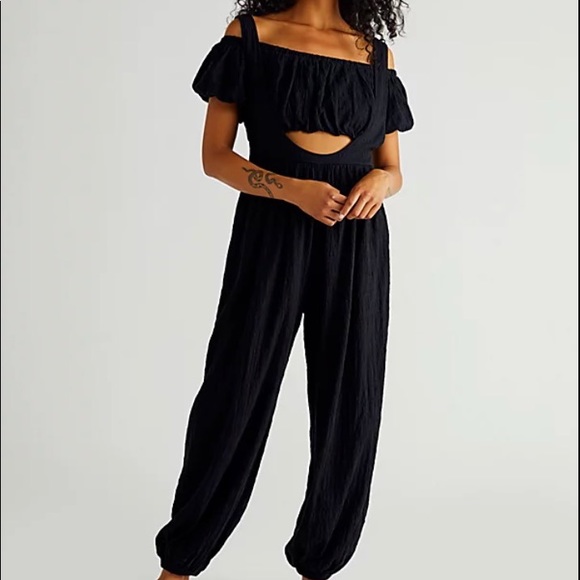 Free People Pants - Free People FP BEACH Cheers Set In Black